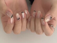 ファンシー 新宿店(Fancy)/冬ネイル/ツイード/ワンホン