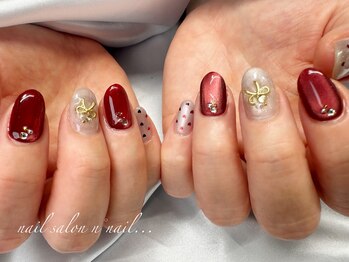 エヌド ネイル(n°nail...)/バレンタインネイル