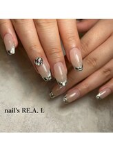 ネイルズリアル(nail's REAL)/ガラスフレンチ