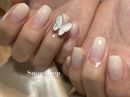 グラデーション、蝶々