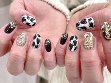 ワイワイ(yy)/ヒョウ柄ネイル