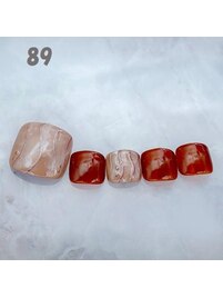 フットネイル：No.89