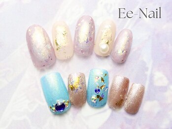 池袋ネイルサロン イイネイル(Ee-Nail)の写真/全員JNEC1級!池袋西口駅徒歩1分*写真:初回上¥6980下¥7500[ウォ-タ-ケア＆オフ込]甘皮ケア付◎お得で可愛い