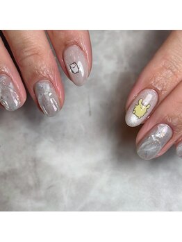 ネイルアトリエ ラテ(nailatelier latte)/キャラクターネイル