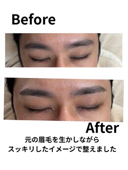ルポ(Repos)/お客様の眉毛を生かした眉毛