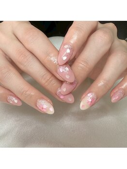 サロン エース(salon ace)/【トレンド】 桜ネイル