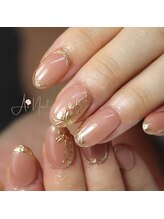 アイネイルズ(Ai nails)/【スカルプ長さだし】＋デザイン