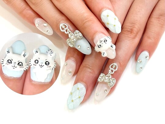 2025年春トレンド】3Dキャラクターのネイルデザイン集｜人気順  