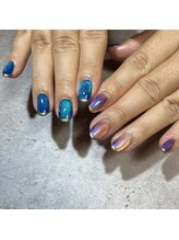 リファインネイル(refinenail)/ちぐはぐマグネットネイル