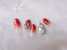 イル 神戸店/ストーン埋め尽くし×ラメグラ