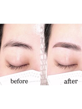 アイブロウメニューがあるサロン