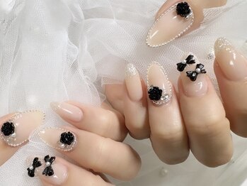 テテ ネイル(Tete..nail)/リボンネイル