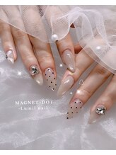 ルミール ネイル(Lumil nail)/マグネット×ドット