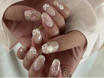 スー 新町店(Su___)/spring nail