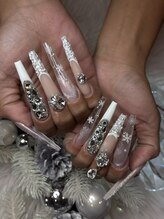 ジュエミーネイル 大阪心斎橋(jewme nail)/チップ/フレンチ/埋め尽くし