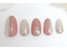 ネイル マニシア(Nail Manicia)/ワンカラー　ピンク　ネイル