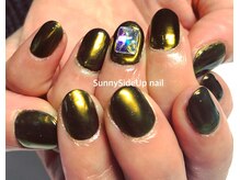 サニーサイドアップ ネイル(Sunny SideUp nail)/期間限定mirror nail Gold