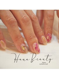 大人可愛いフラワーニュアンス♪