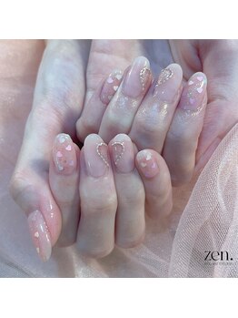 ゼン(zen.)/チェーンハートネイル