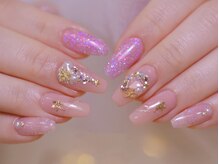 幻之花ネイル/クリスマスネイル &nbsp;雪の結晶