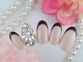 ネイルアンドエピサロン ラピス(Nail & Epi Salon Lapis)/スキニーフレンチネイル♪