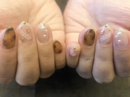 べっ甲×クリア