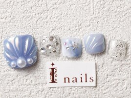 貝殻ぷっくりキラキラ￥9200