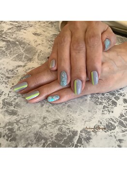 オーサムブロッサム 茅ヶ崎店(AwesomeBlossom)/ワンカラーandラインアート