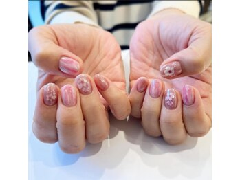 ハーティーネイル 自由が丘南口店(heartynail)/桜ネイル