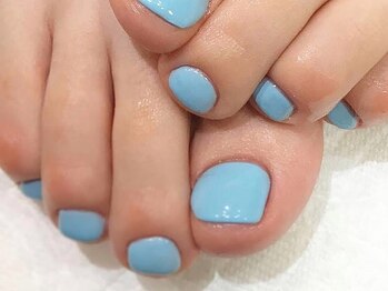 ミーナネイル(miinanail)/ワンカラーフットネイル