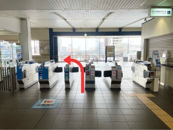 リシェス(Richesse)/【道案内】1. JR東加古川駅改札