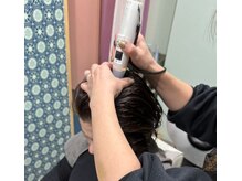 ボディケアサロン ビッグサムの雰囲気（マイクロスコープでカウセリング。頭皮改善のヘッドスパ！）