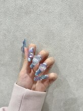 アーモンド 米子店(Au monde)/ゴテゴテネイルもおまかせ♪