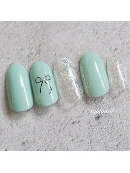 たゆ ネイル(たゆnail)/パラジェルグリーンカラーネイル