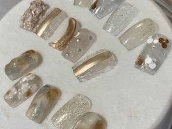 ケーネイルアトリエK 泉中央店(nail atelier)の写真/【自分だけのハイセンスネイルを堪能】オフ/ドライケア無料が嬉しい!泉中央駅徒歩3分の完全定額制サロン☆