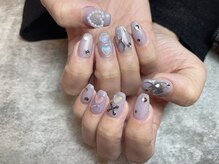 プラス ファースト(Plus 1st)/オーロラネイル　by sasabe