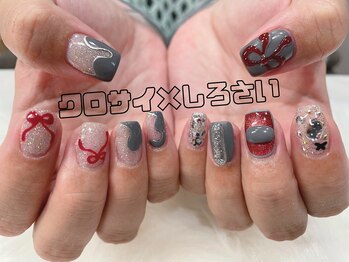 クロサイ×しろさい/アート9～10本コース♪