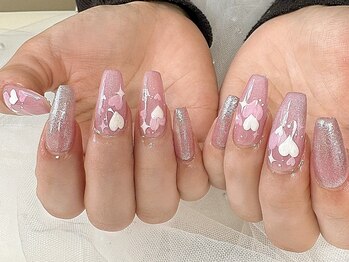 ノンノンネイル(Nonnon.nail)/ハートネイル