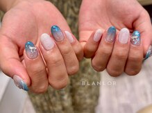 ネイルサロン ブランロール 三軒茶屋店(Blanl'or)/ブルーーグラデネイル
