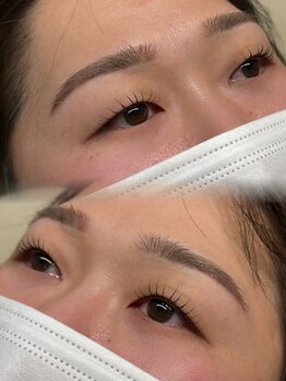 フルリバイアウラ(fleuri by aura)/眉Wax +パーマ