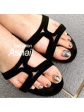 Asnail yokkaichi【3/5 NEW OPEN（予定）】/フットネイルby.shoko