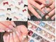 ファストネイル 名駅店(FAST NAIL)の写真/【オフ込3000円台～】人気のマグネットや話題のパーツなど続々入荷中★ワンカラーにポイントパーツも♪