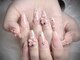 Anna Nail Salon【長さだし特化サロン/長さだし/パラジェル/フィルイン/マグネット】の写真/リボンやハート、キラキラのパーツが勢揃い！トレンドのワンホン・モテ可愛デザインもお任せください♪
