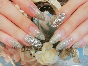 プリンセスネイル(Princess NAIL)/ラメグラデーション