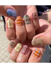 Mネイルアンドカフェ シェレステ/チェック！