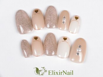 エリクサーネイル 渋谷(Elixir Nail)/定額bカジュアル/クーポン使用