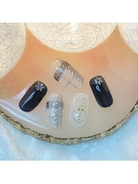 定額¥7500 チェックと雪だるま