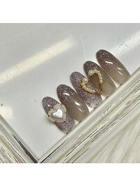 渋谷限定ビジューネイル