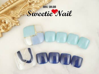 スウィーティーネイル 大宮駅前通り店(Sweetie Nail)/【フット】定額アートコース 1