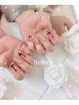 ベルレ 奈良店(Bellere)/ハート×ドットネイル